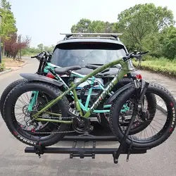 Travel/Transport rack for 2 or 3 ebikes Steel Rear Tow Bar Mounted