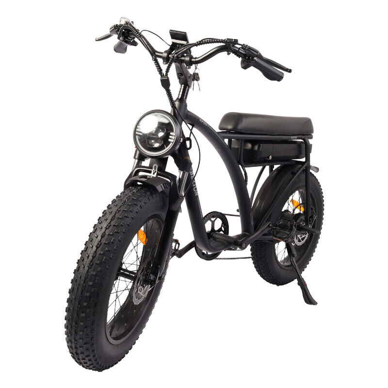 Notting Hill E- Bikes presents Bezior XF001 CitiBike 1000W Brushless Rear Hub Motor 20" x 4.0" Fat Tyre Road/City/Cargo