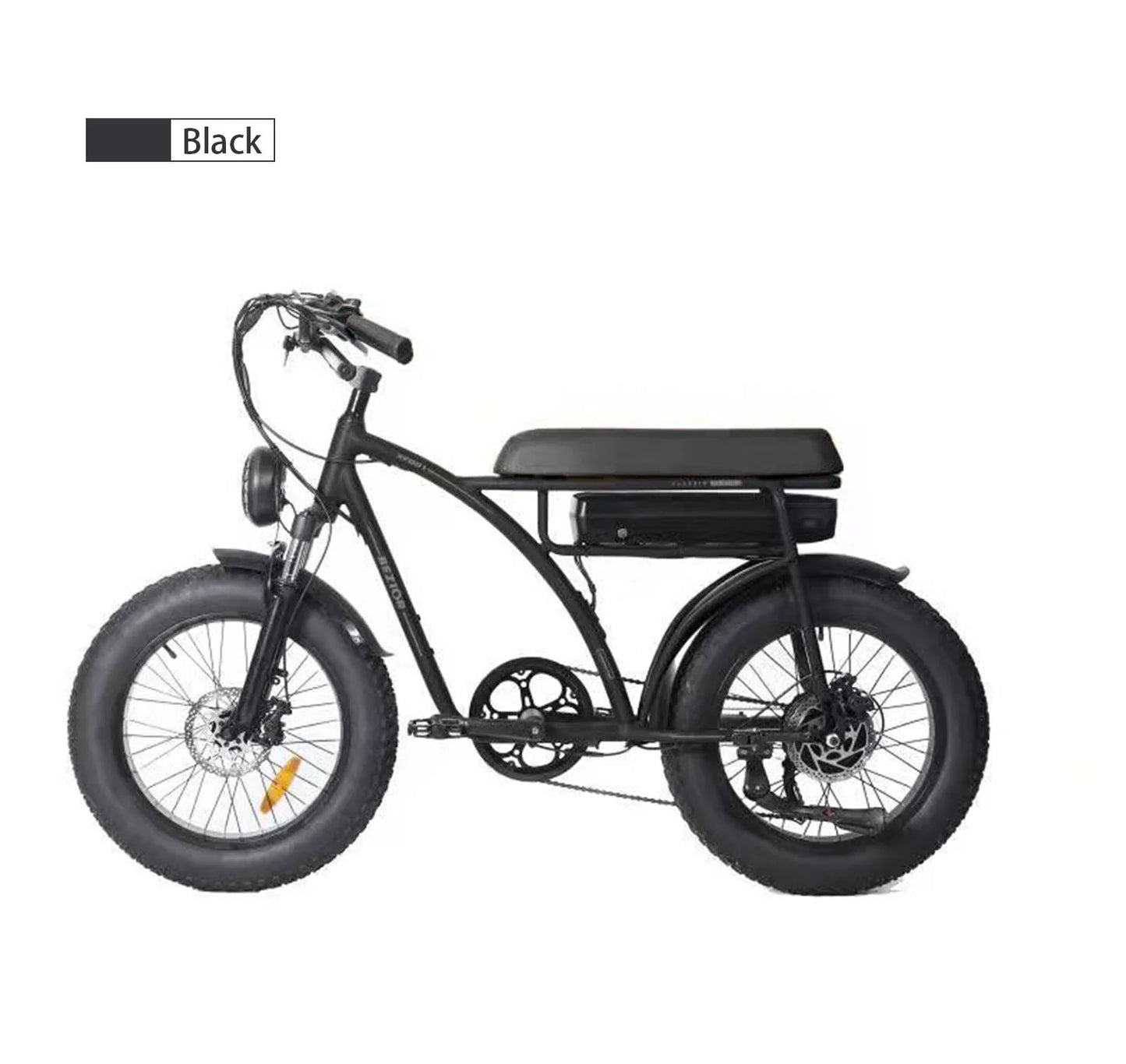 Notting Hill E- Bikes presents Bezior XF001 CitiBike 1000W Brushless Rear Hub Motor 20" x 4.0" Fat Tyre Road/City/Cargo