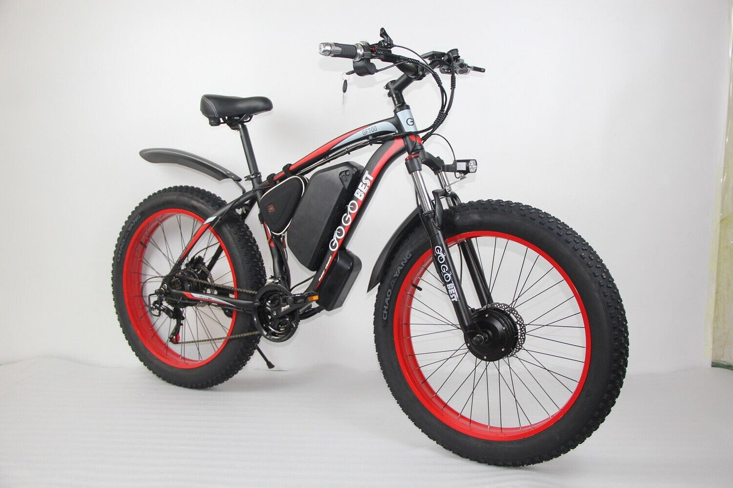 Notting Hill E-Bikes presents Bezior GF700 E-Bike 1000W Motor 48V Fat Tyre 26" X 4" Mountain/Road/Snow/Beach