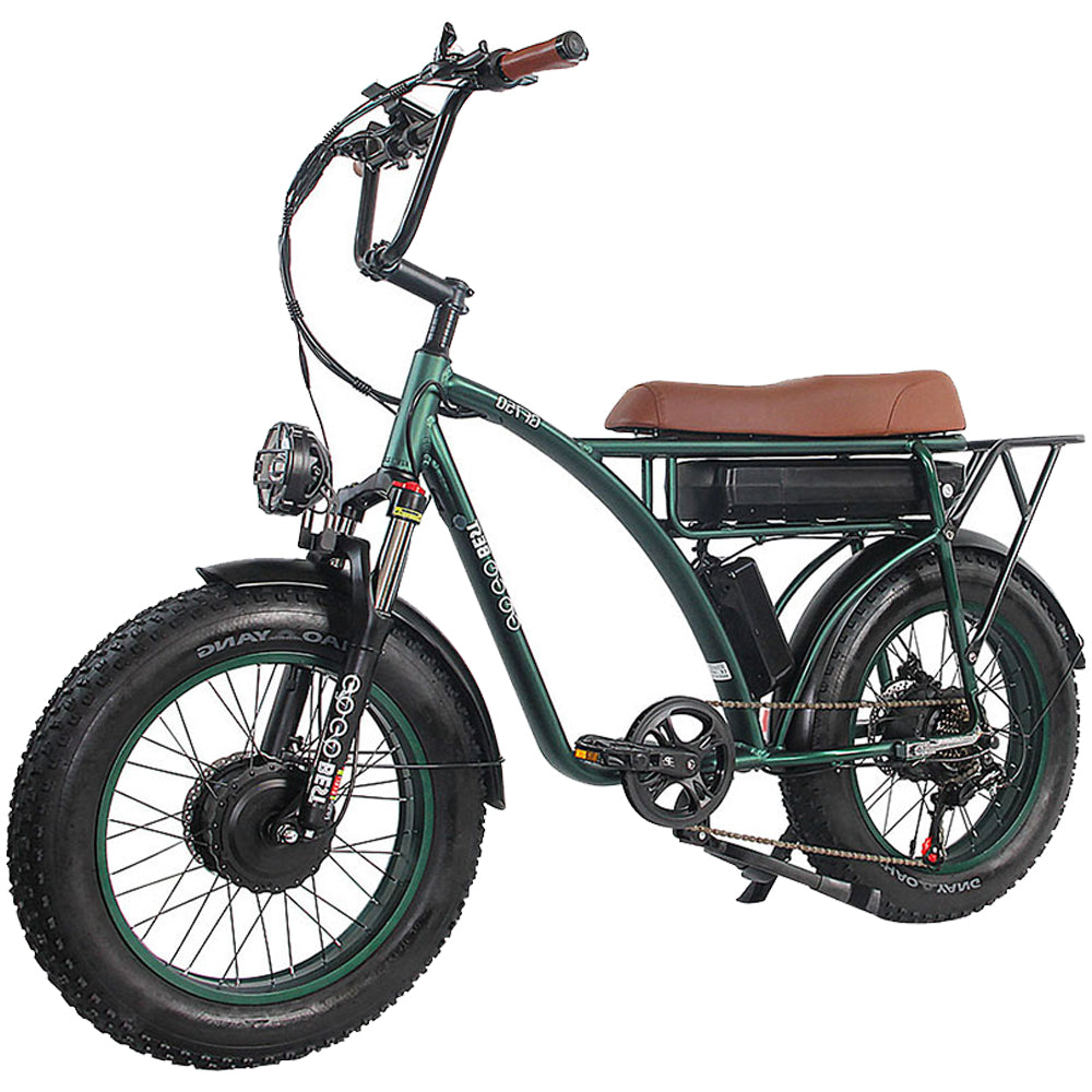 Notting Hill E-Bikes presents Bezior GF750 CitiBike 2000W Dual Motor 20"x4.0" Fat Tyre Road/City/Cargo