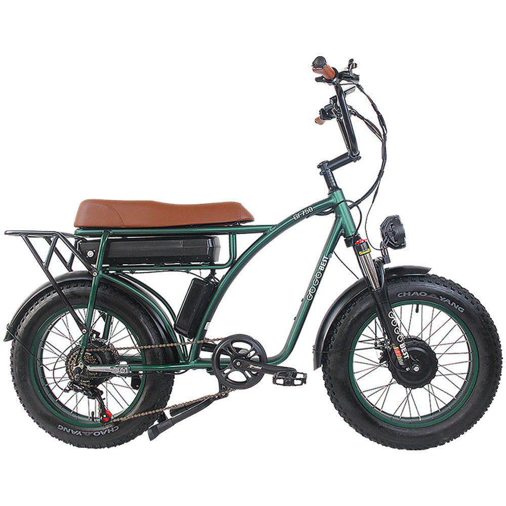 Notting Hill E-Bikes presents Bezior GF750 CitiBike 2000W Dual Motor 20"x4.0" Fat Tyre Road/City/Cargo